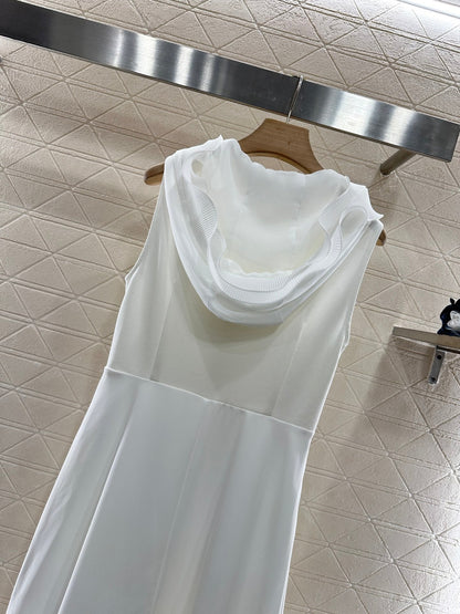 D 2025 new product Hooded vest dress
