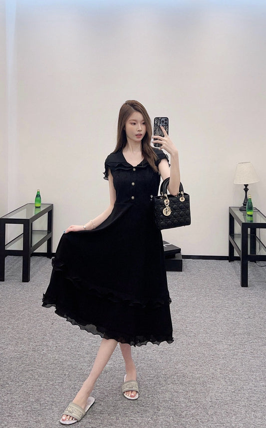 D 2025 new product Hooded vest dress