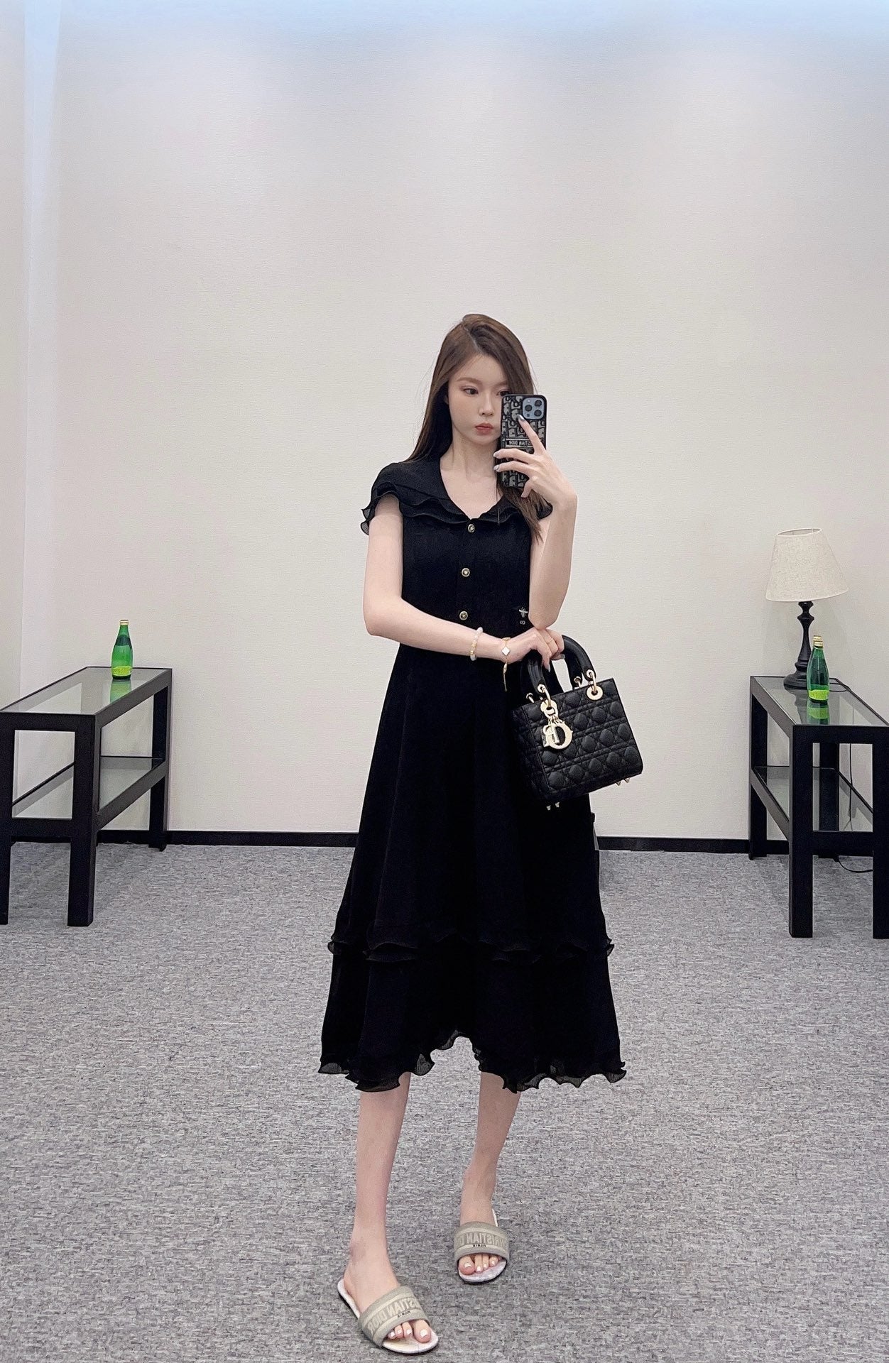 D 2025 new product Hooded vest dress