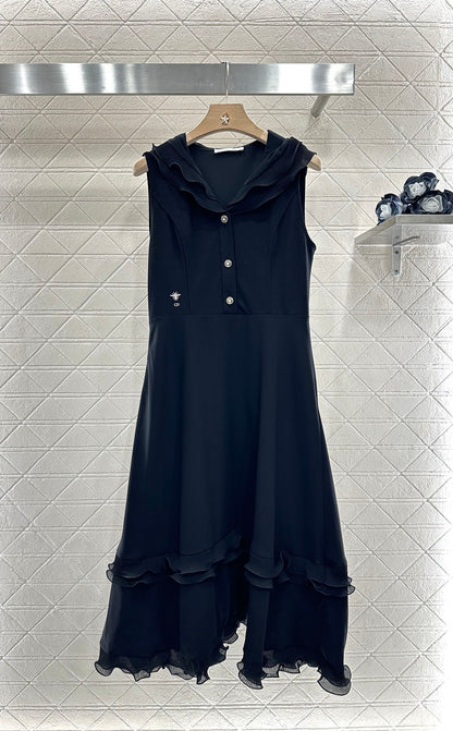 D 2025 new product Hooded vest dress