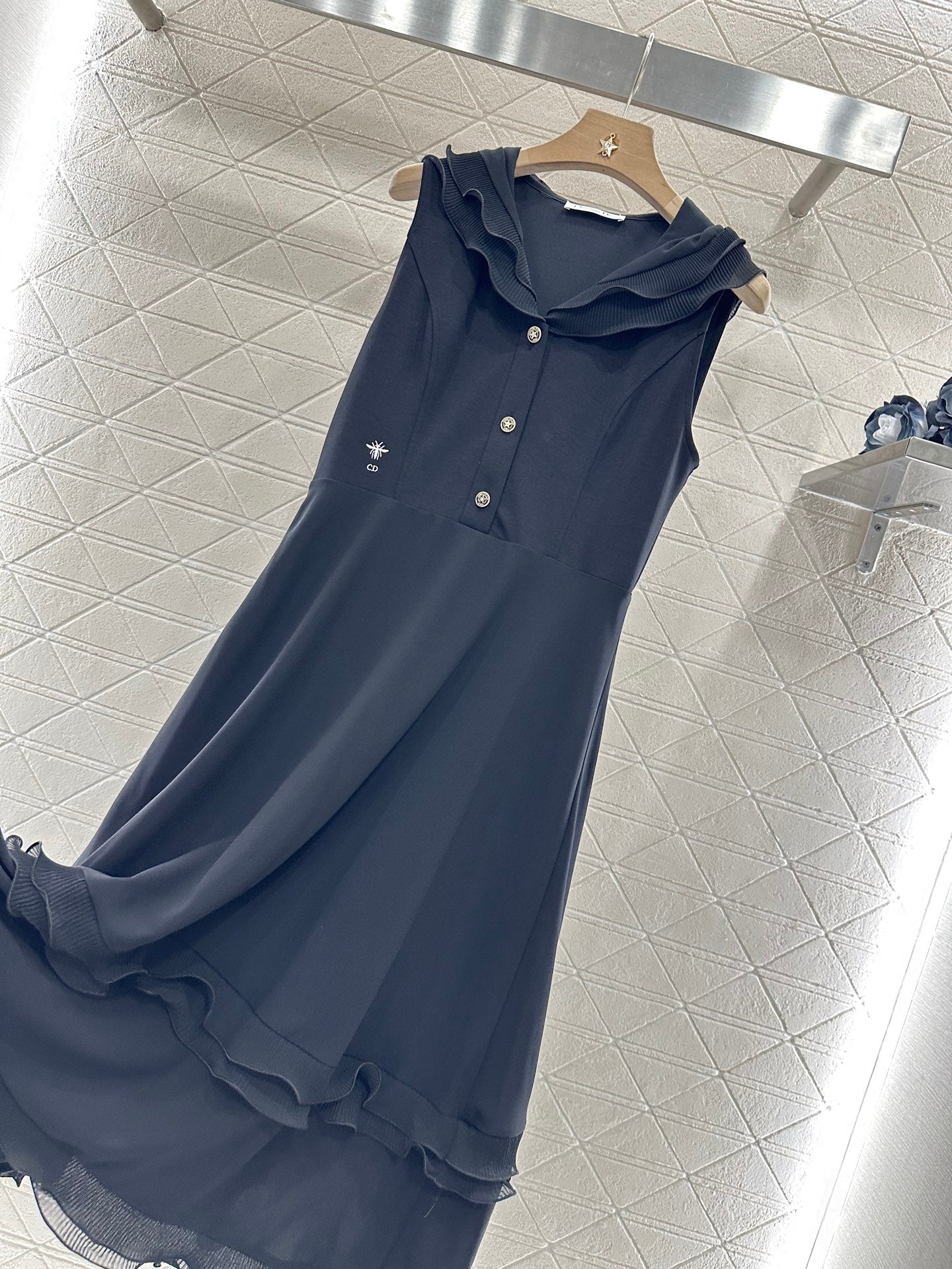 D 2025 new product Hooded vest dress