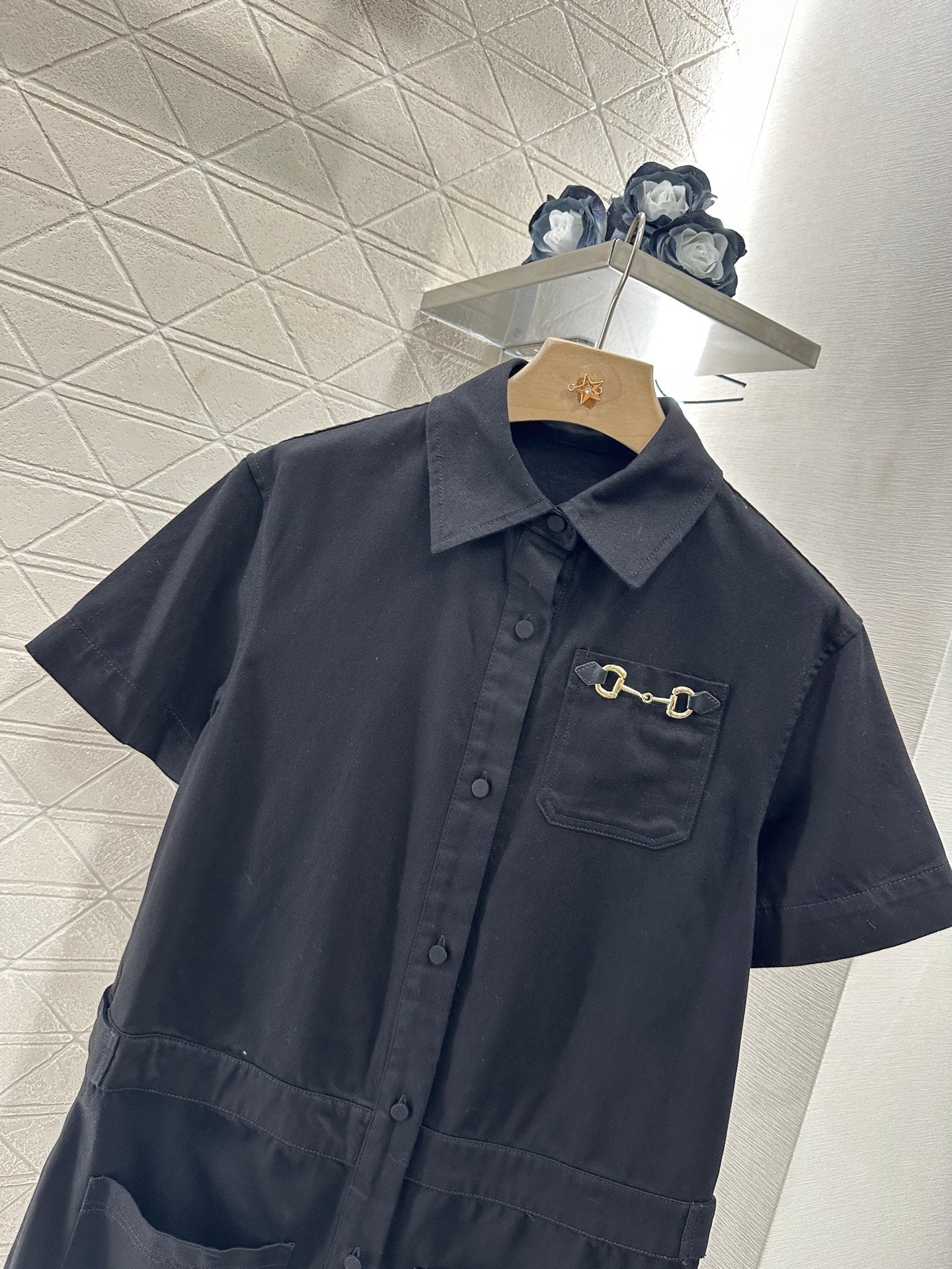 G 2025 new product Short-sleeved jumpsuit