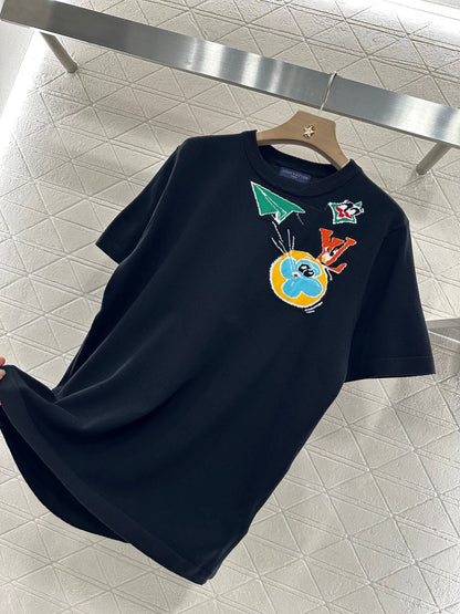 L 2025 new products Cartoon knitted top