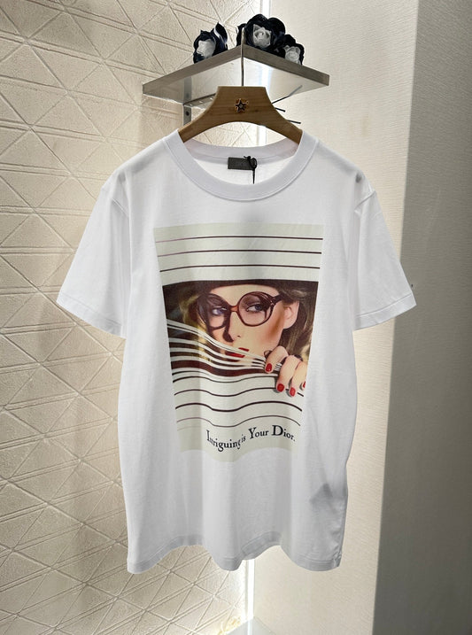 D 2025 new product Printed round neck