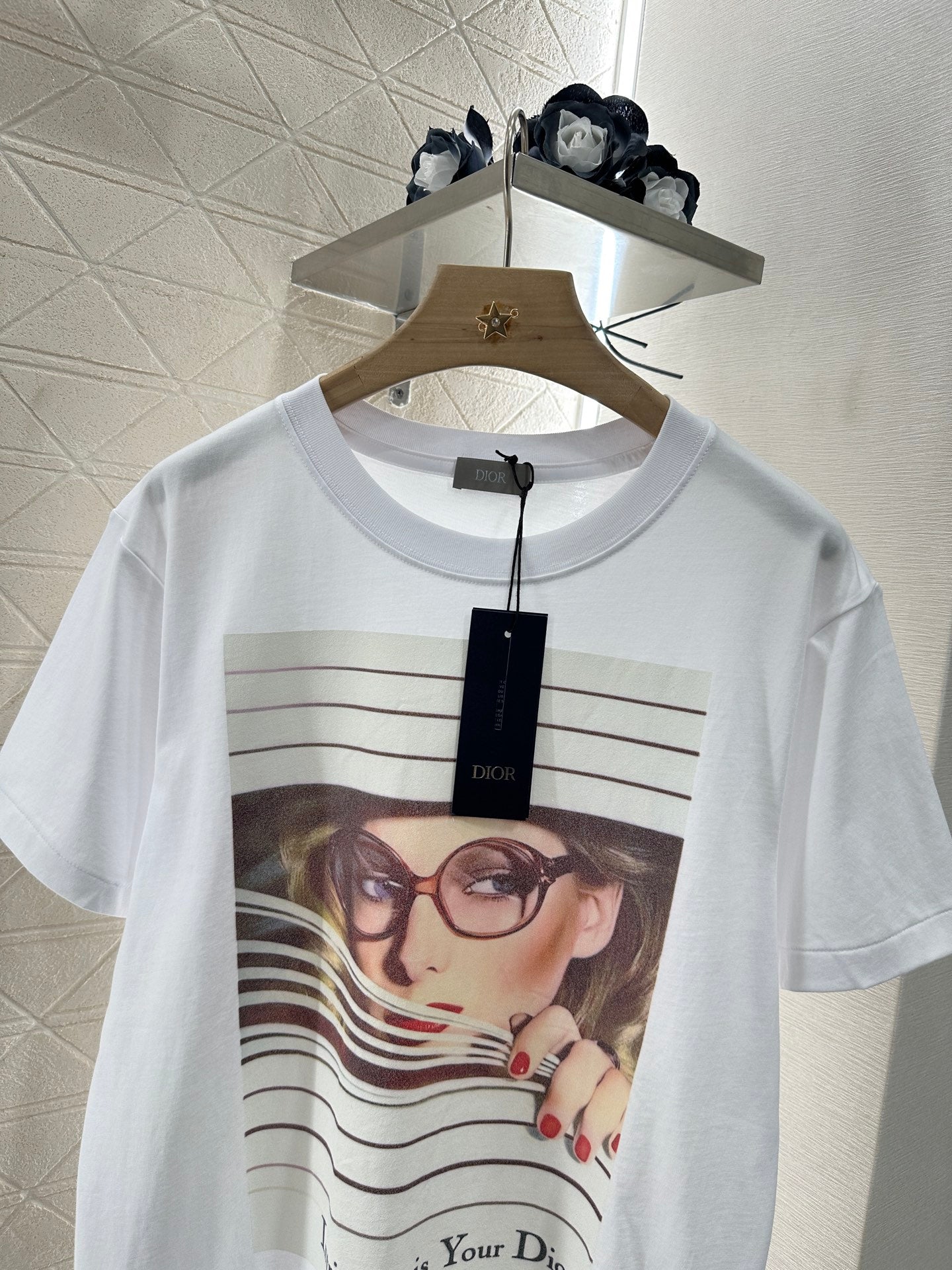 D 2025 new product Printed round neck