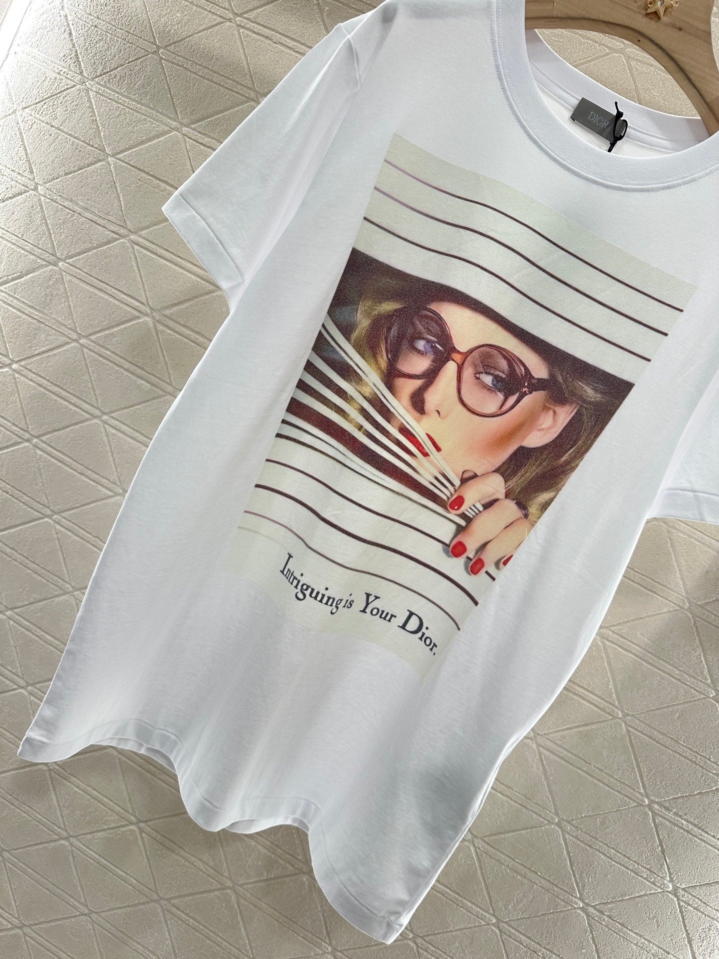 D 2025 new product Printed round neck