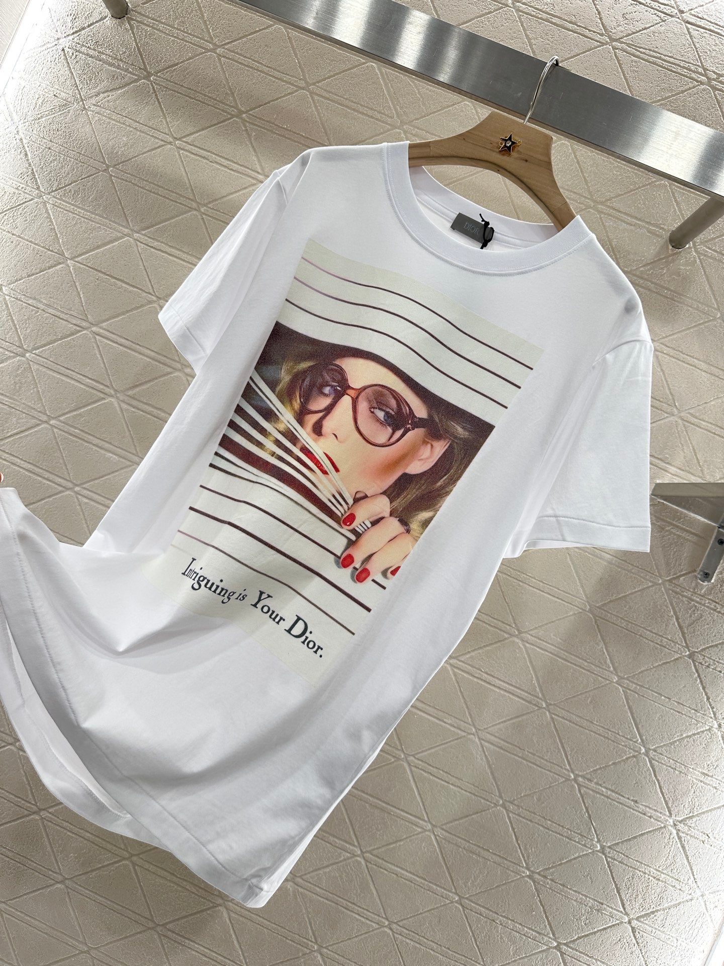 D 2025 new product Printed round neck