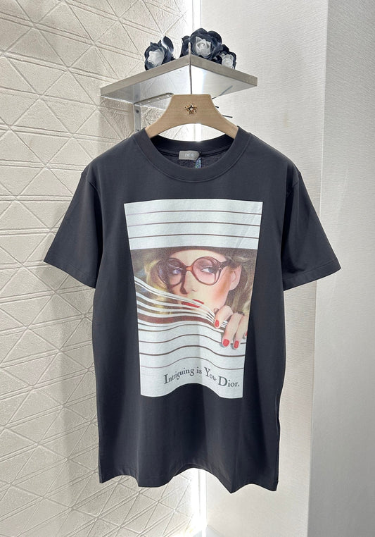 D  2025 new product Printed round neck