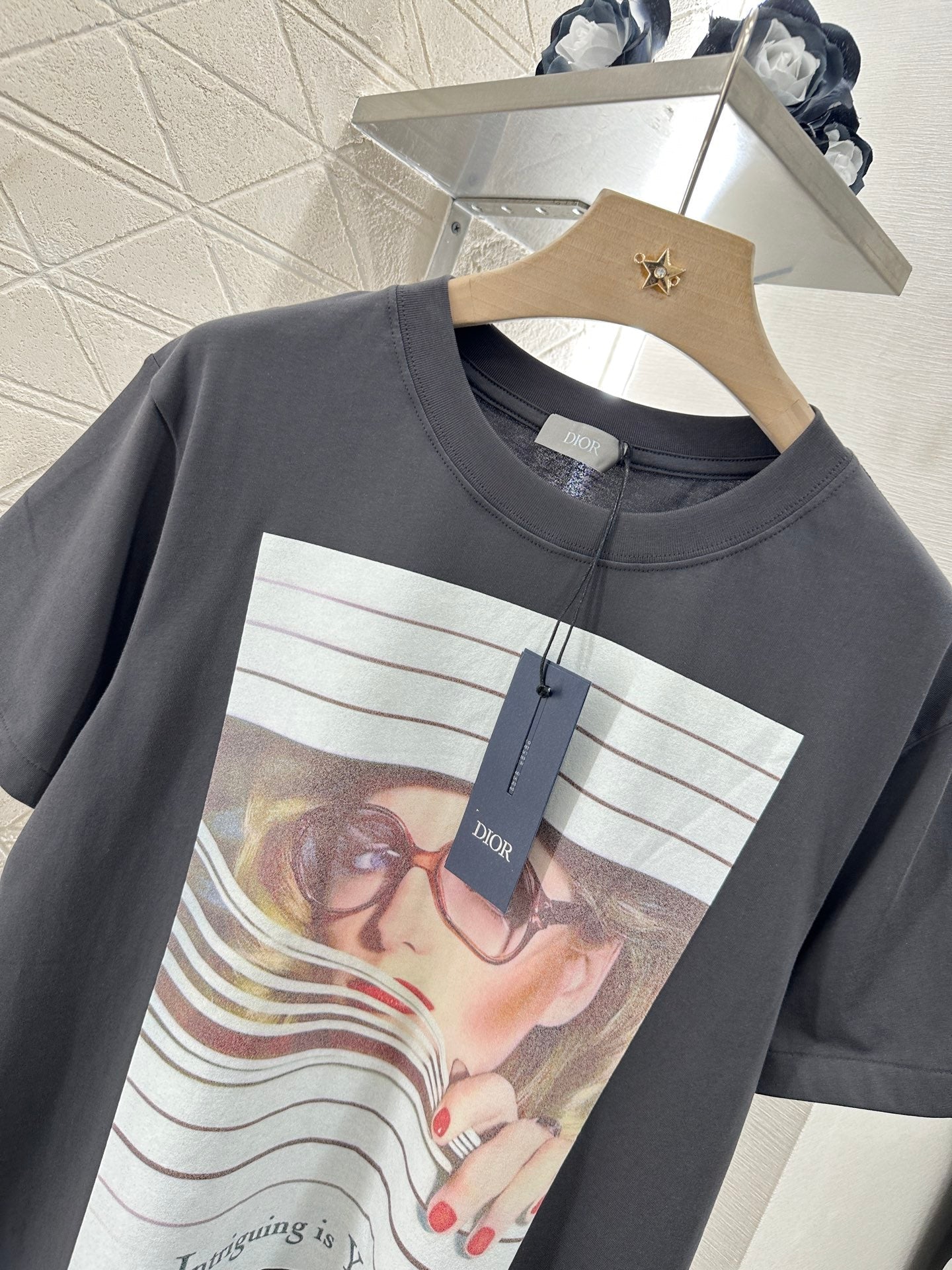 D  2025 new product Printed round neck