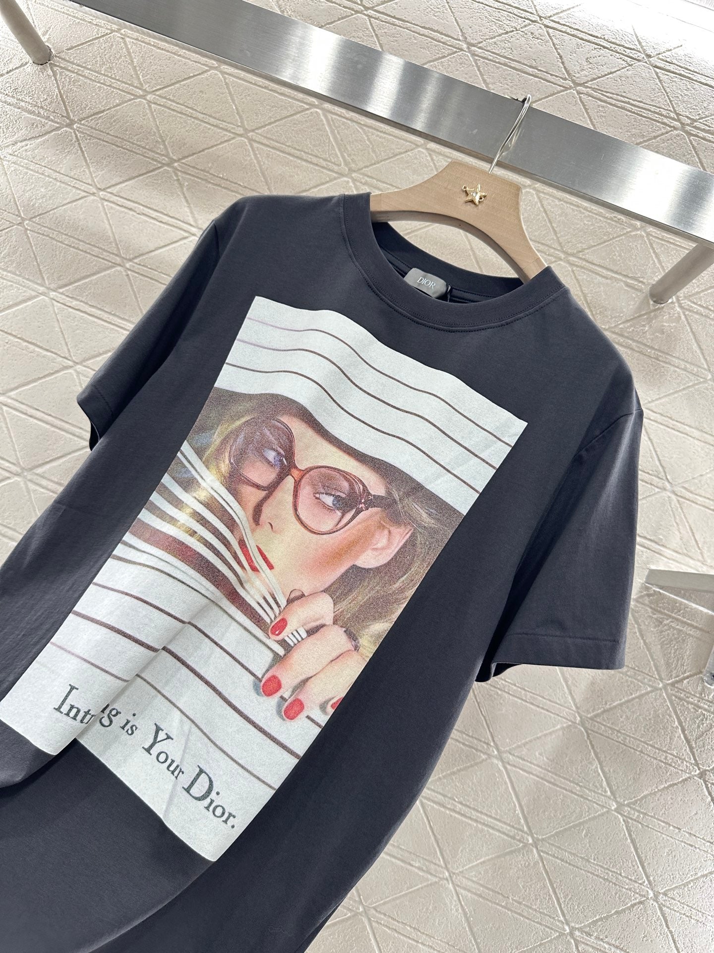 D  2025 new product Printed round neck