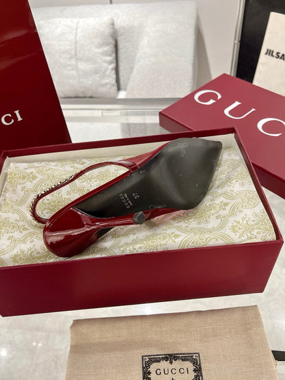 G  New Chain High Heel Sandals