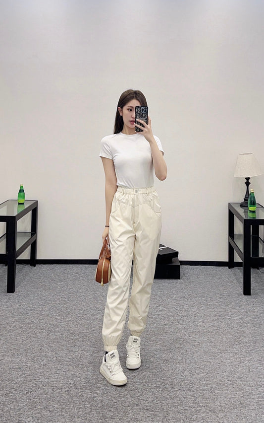 C  2025 new products High waist trousers