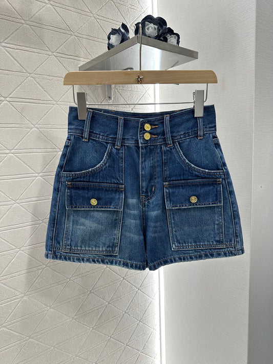 Ce 25 new products Denim pocket shorts