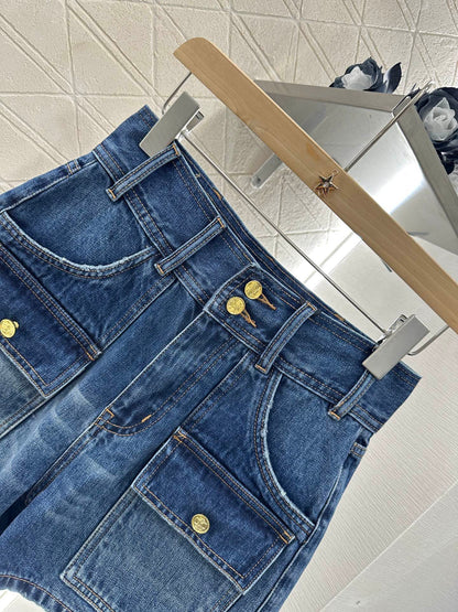 Ce 25 new products Denim pocket shorts