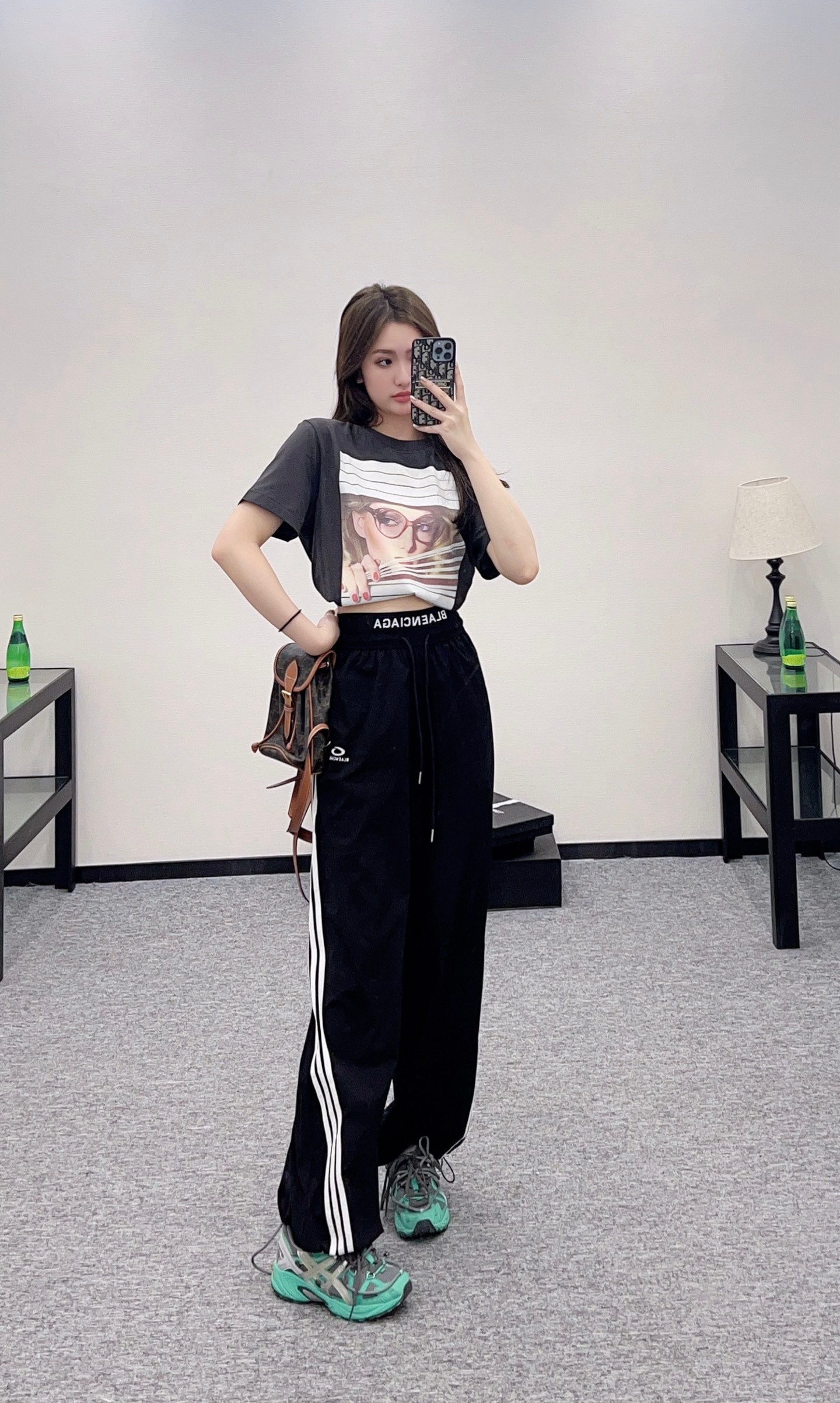 B 2025 new products Drawstring trousers