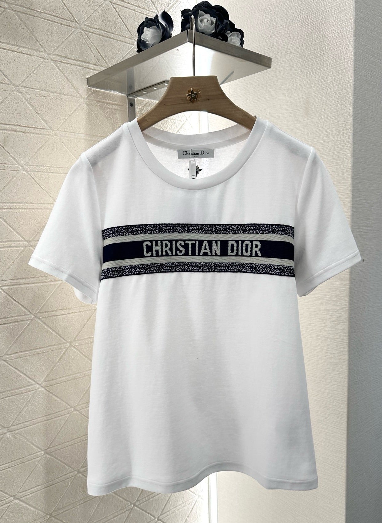 D 2025 new product Short-sleeved skirt suit