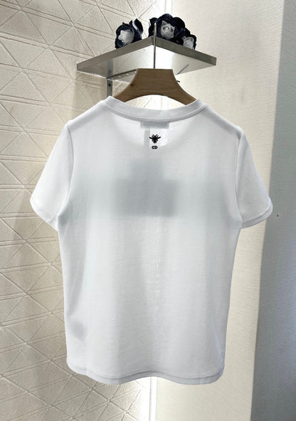 D 2025 new product Short-sleeved skirt suit