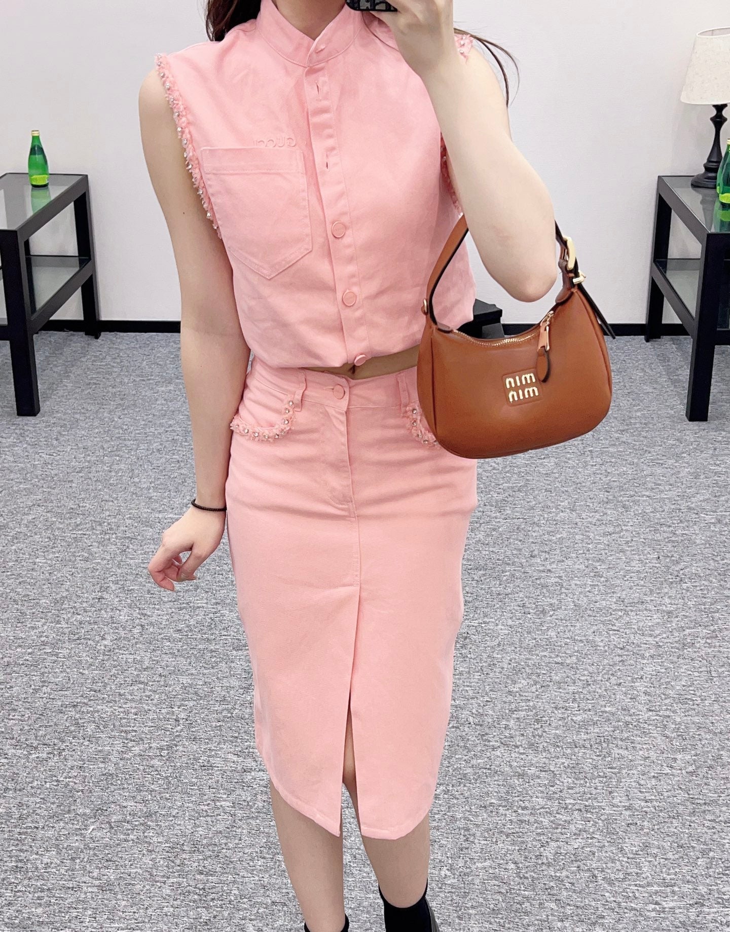G 2025 new products Top and skirt set