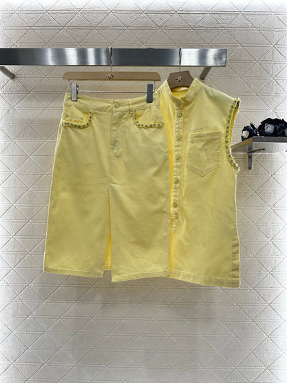 G 2025 new products Top and skirt set