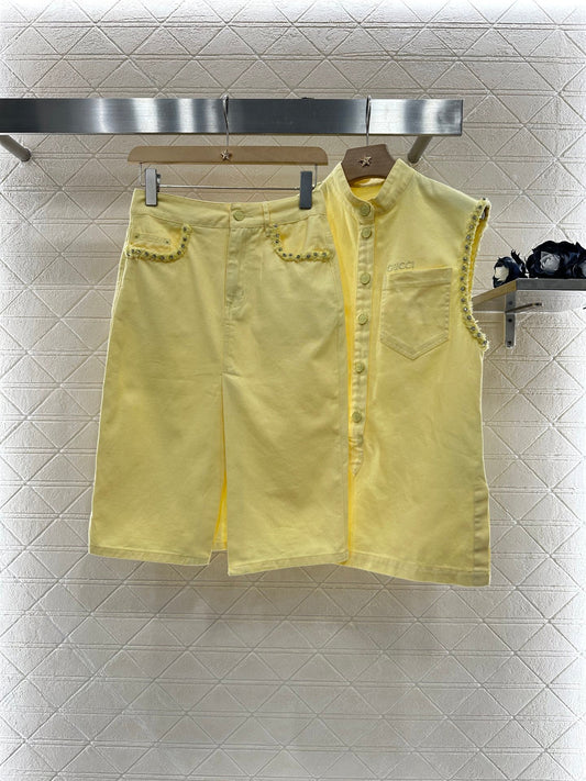 G 2025 new products Top and skirt set