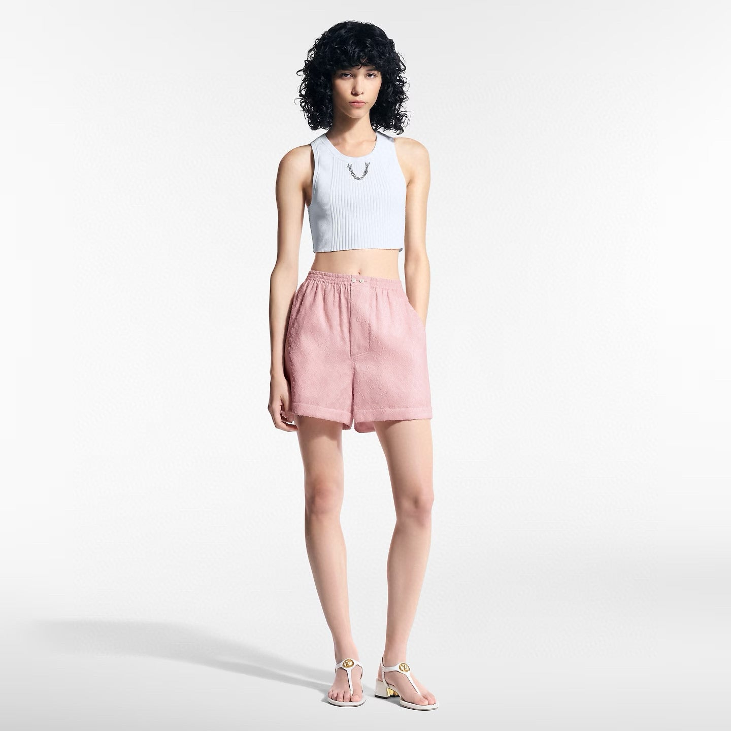 L 2025 new products Shirt and shorts set