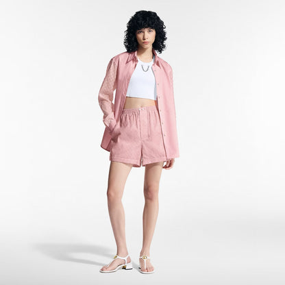 L 2025 new products Shirt and shorts set