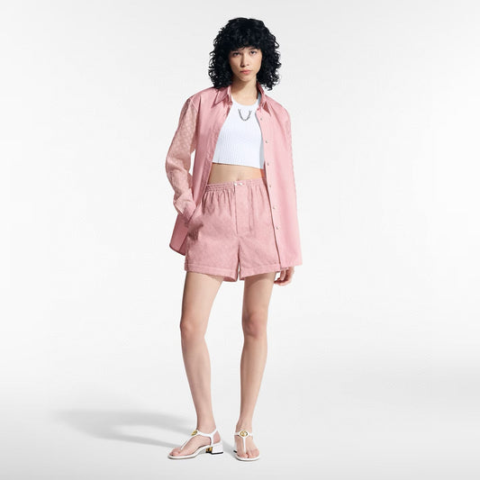 L 2025 new products Shirt and shorts set