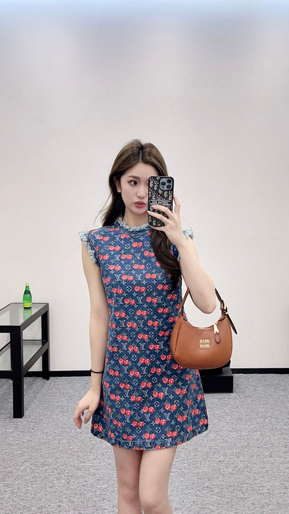 L 2025 new products Denim dress