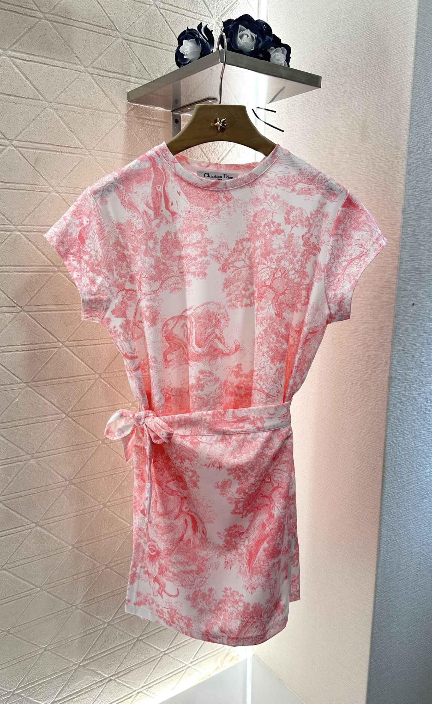 D 2025 new product Lace-up dress
