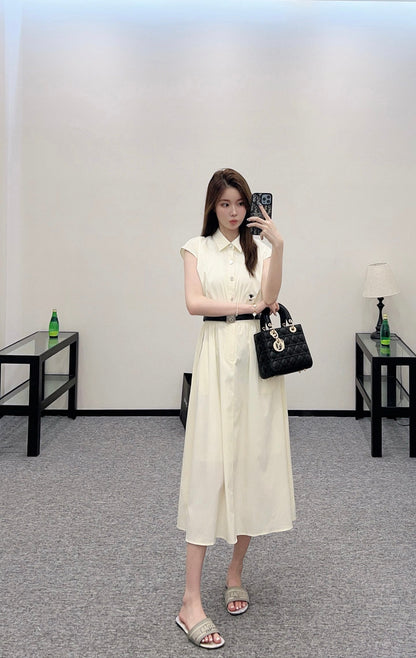 D 2025 new products Belt dress