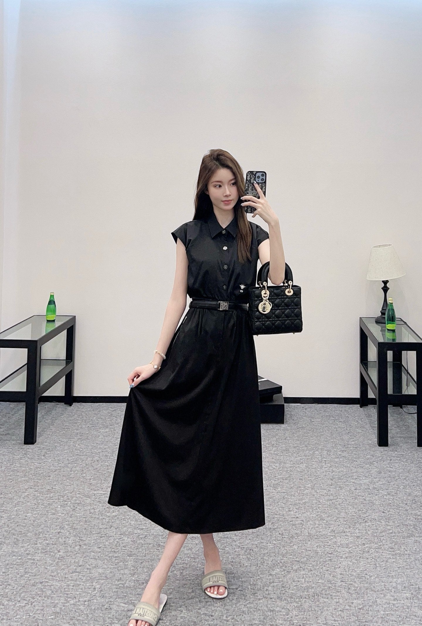 D 2025 new products Belt dress