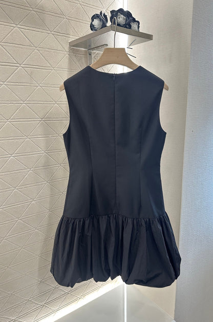 D 2025 new product Pocket vest dress