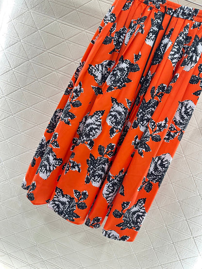 L 25 new product Elastic floral skirt
