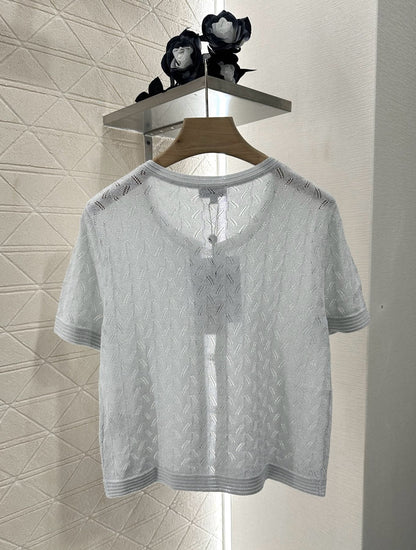 C 25 new product Rhinestone button cardigan