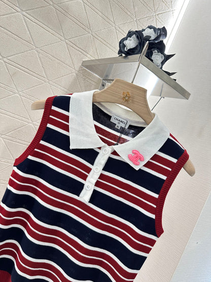 C 25 new product Lapel knitted vest