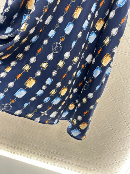 L 25 new product Printed gemstone skirt