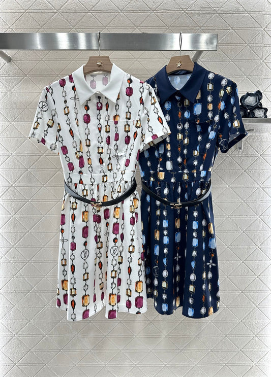 L 2025 new products Belt dress