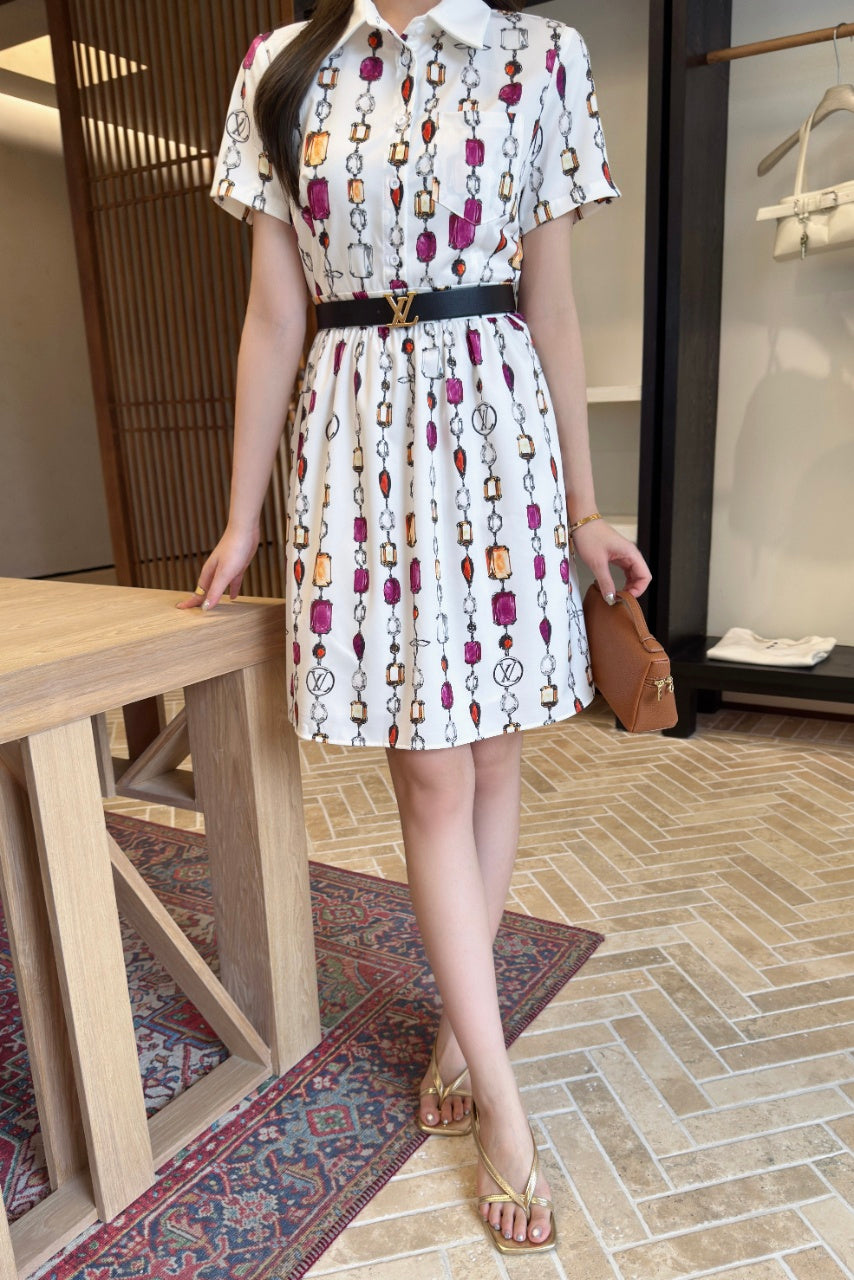 L 25 new products Belt dress