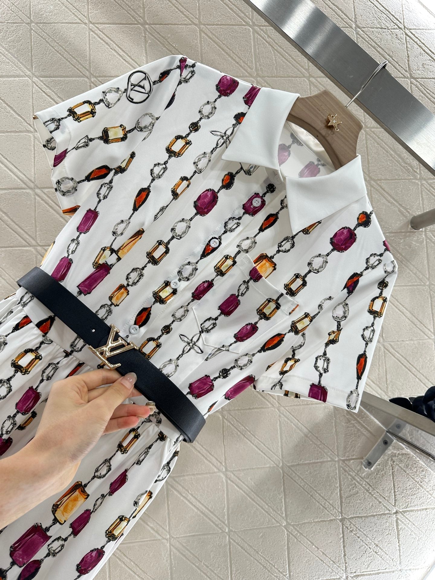 L 25 new products Belt dress
