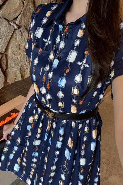 L 2025 new products Belt dress