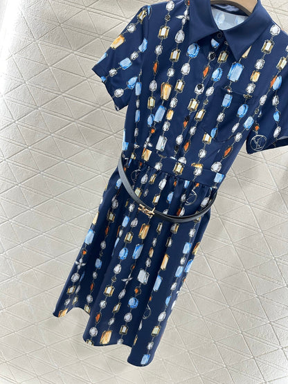 L 2025 new products Belt dress