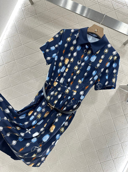 L 2025 new products Belt dress