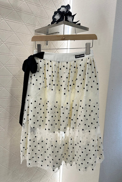 M 2025 new product Bow skirt