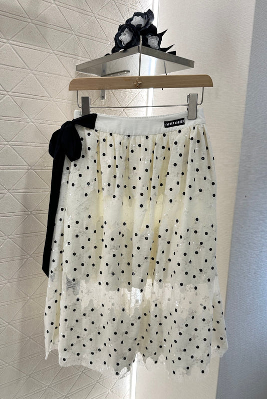 M 2025 new product Bow skirt