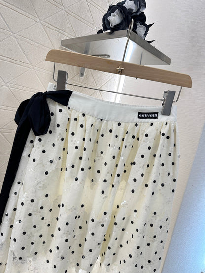 M 2025 new product Bow skirt