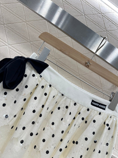 M 2025 new product Bow skirt
