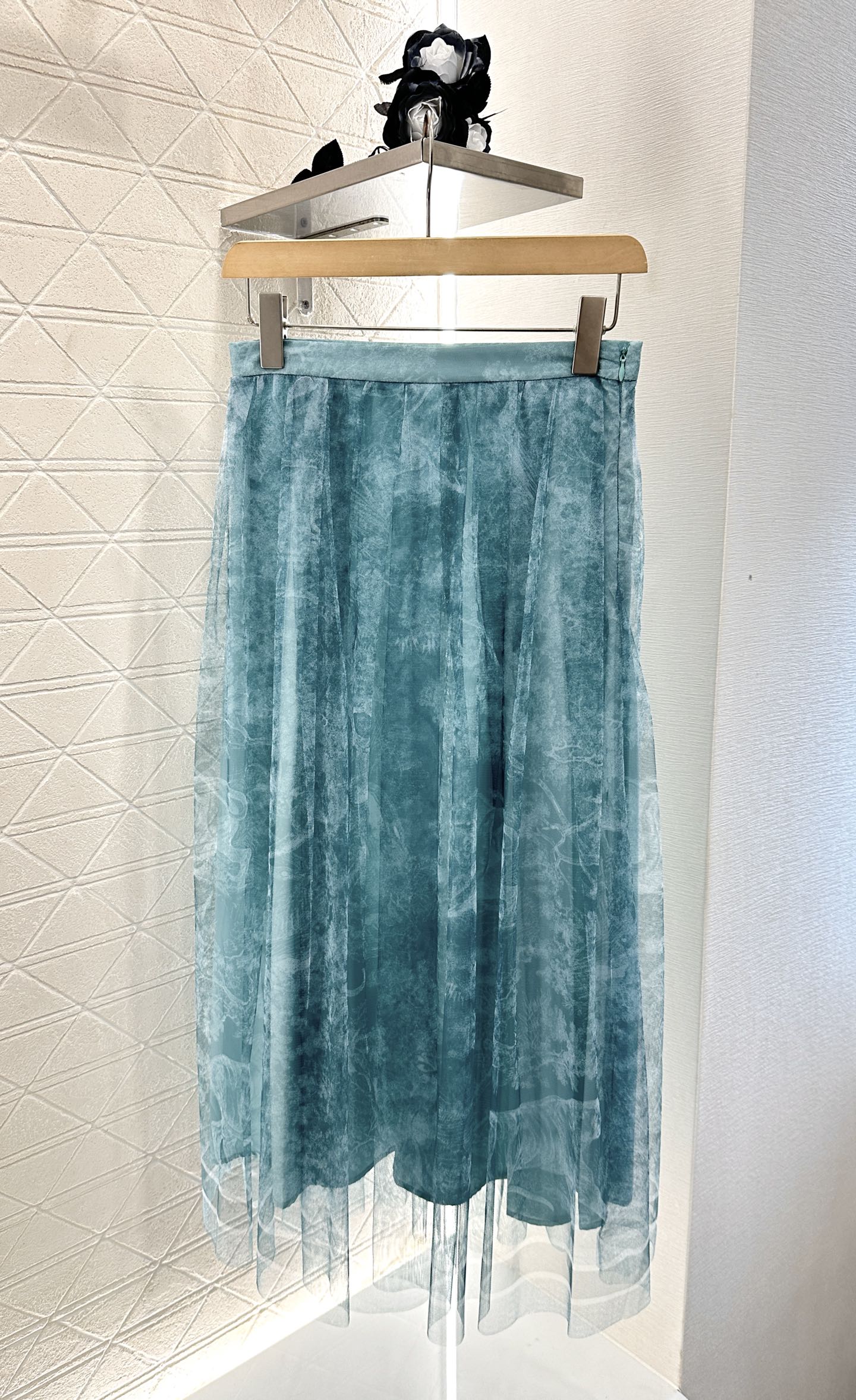 D 2025 new product High waist tulle skirt
