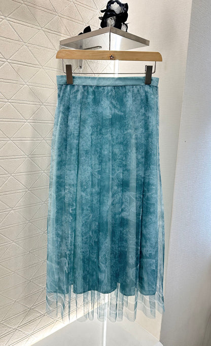 D 2025 new product High waist tulle skirt