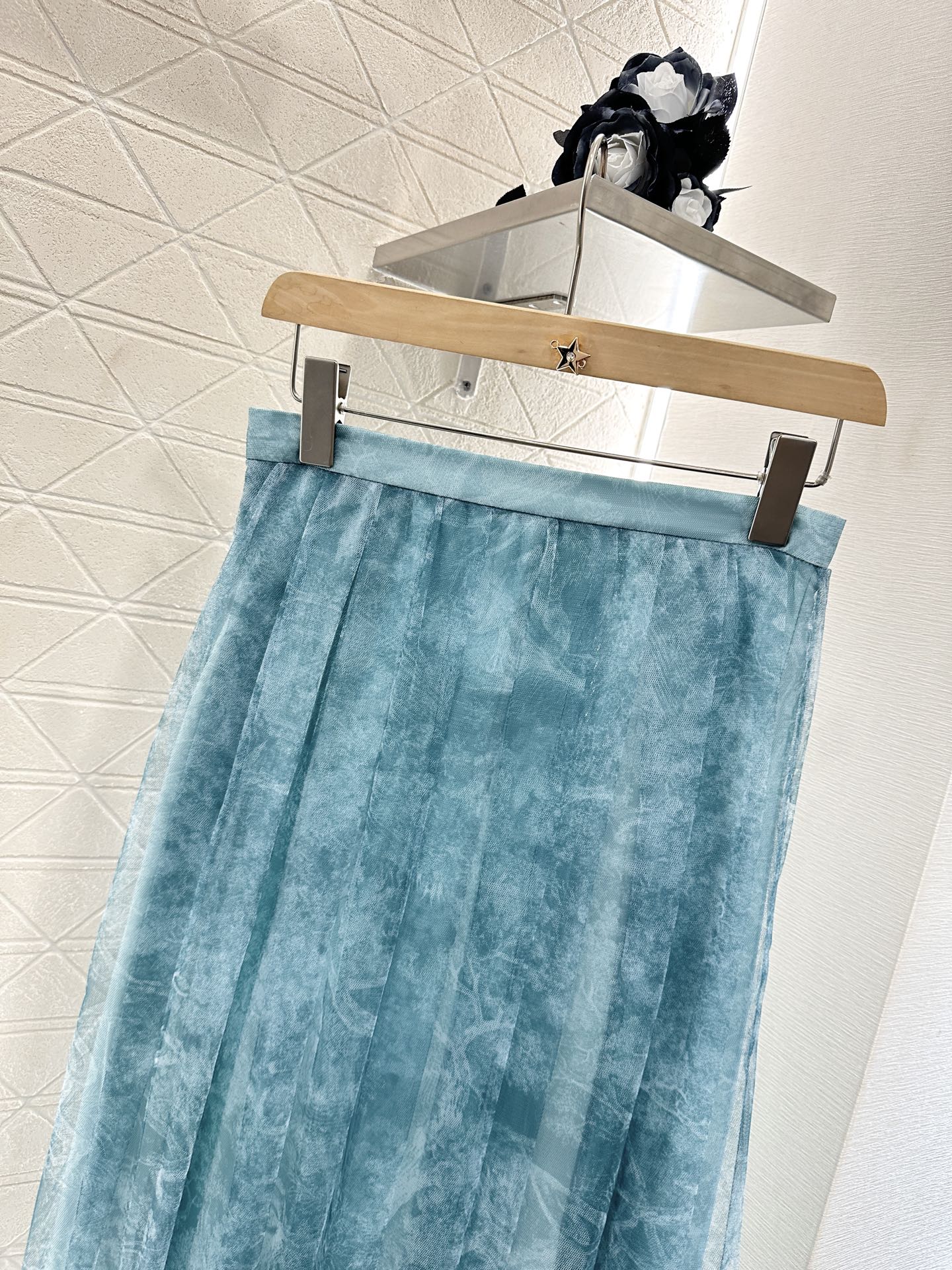 D 2025 new product High waist tulle skirt