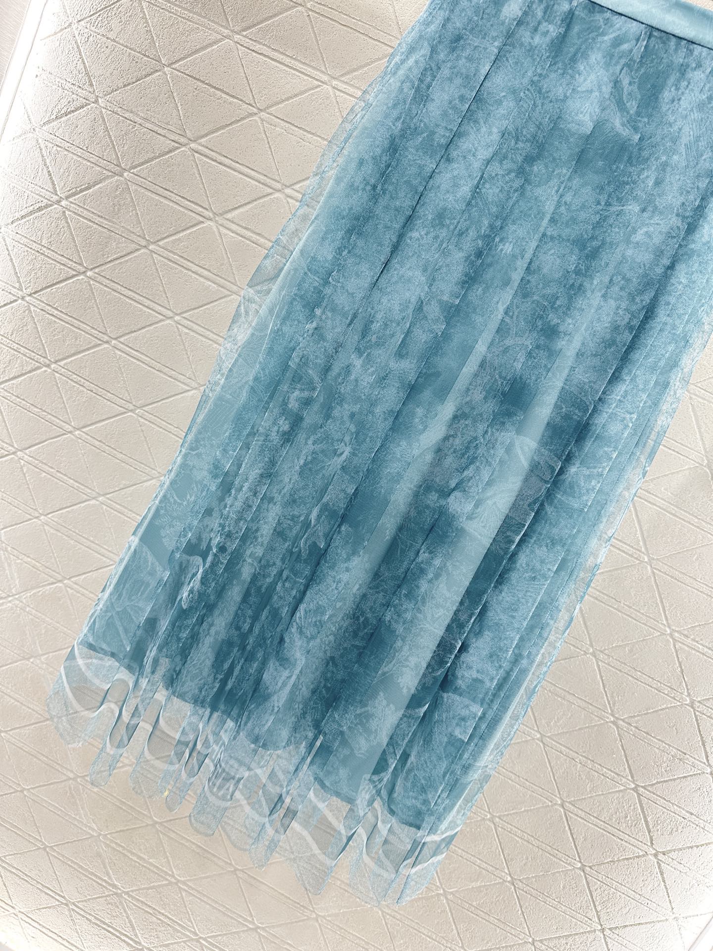 D 2025 new product High waist tulle skirt